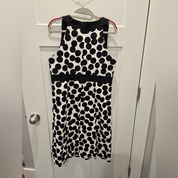 Dorby Studio Polka Dot Sleeveless Dress Black & White – Size 18 - Picture 6 of 10